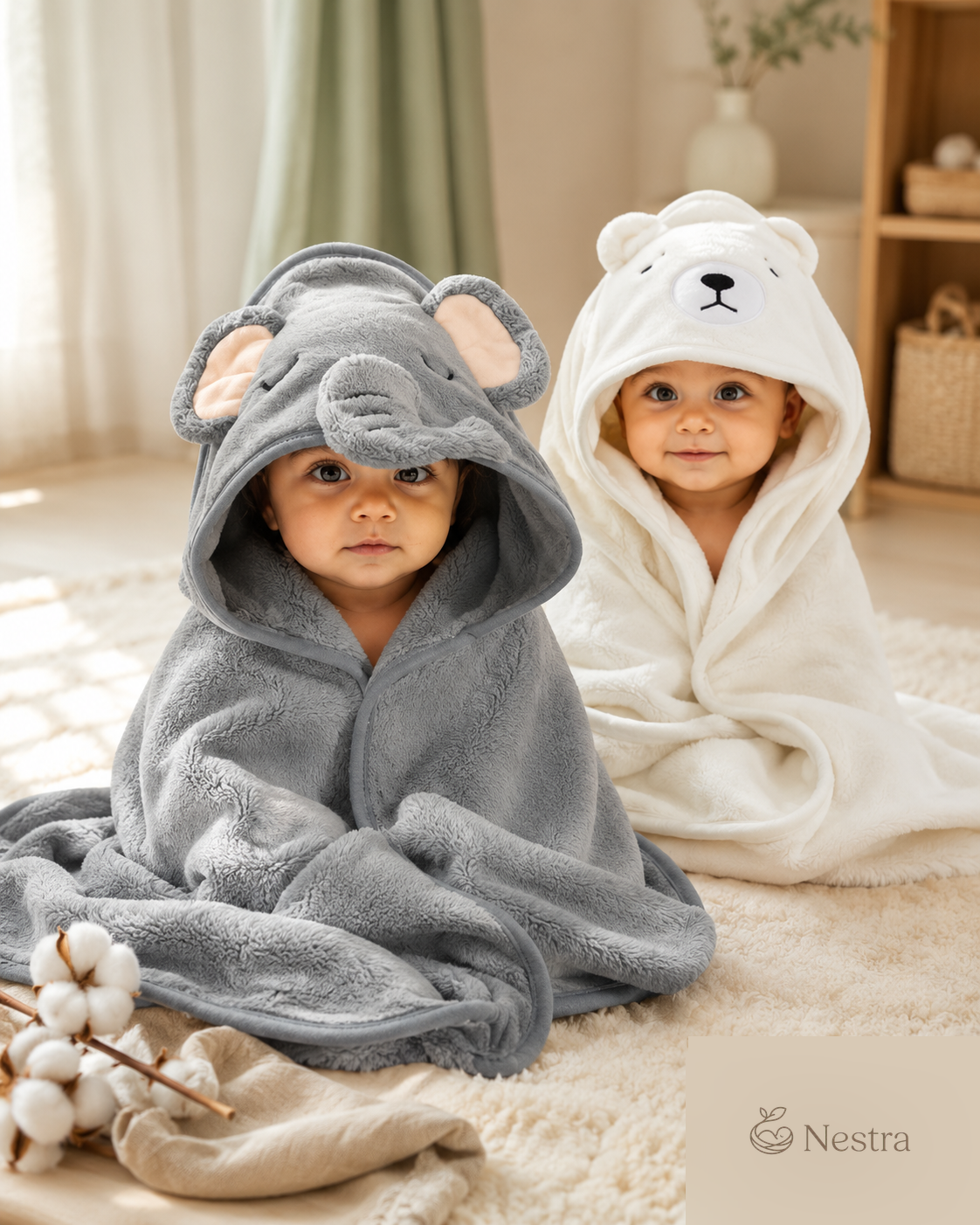 CuddleHood Towel Set of 2