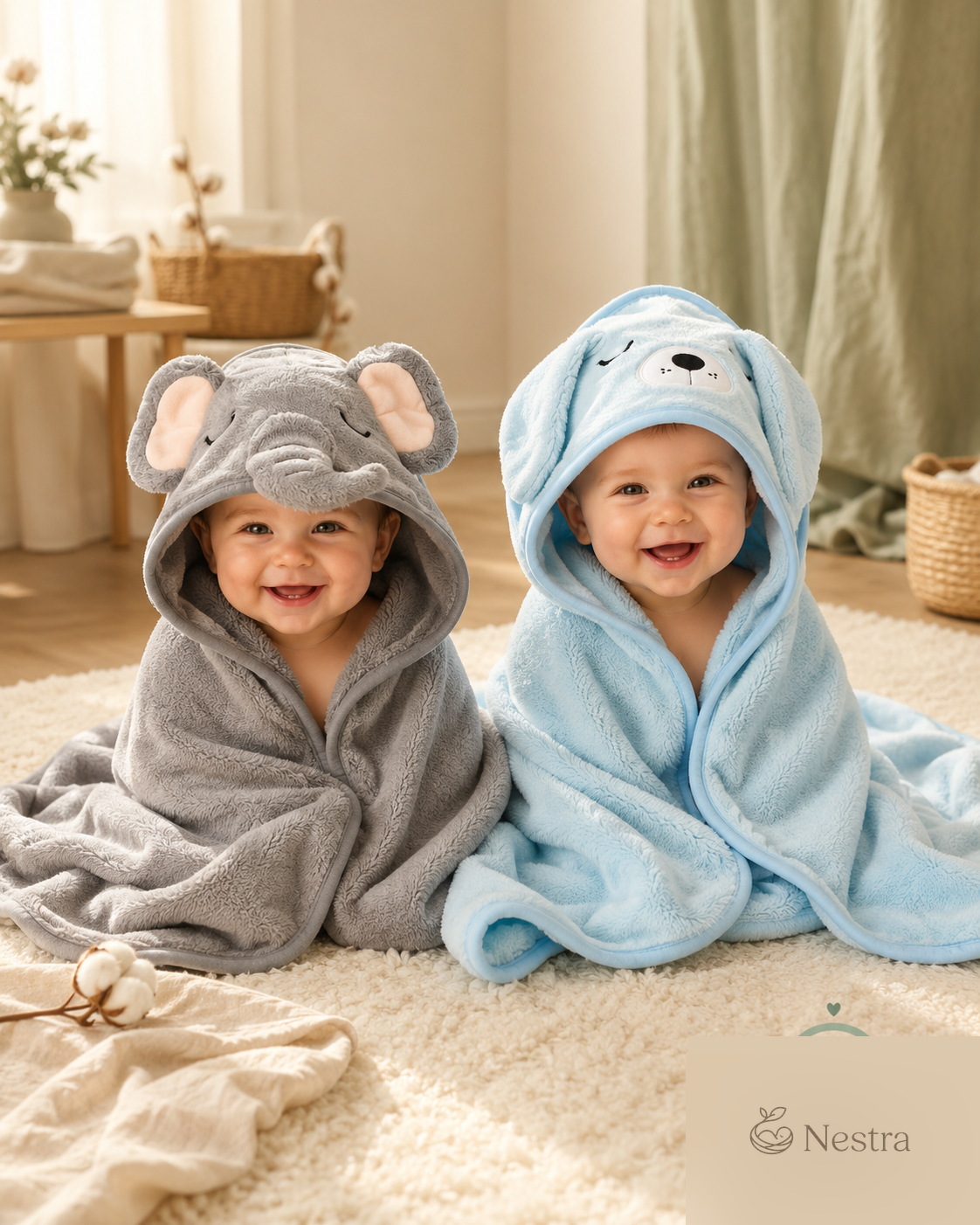 CuddleHood Towel Set of 2