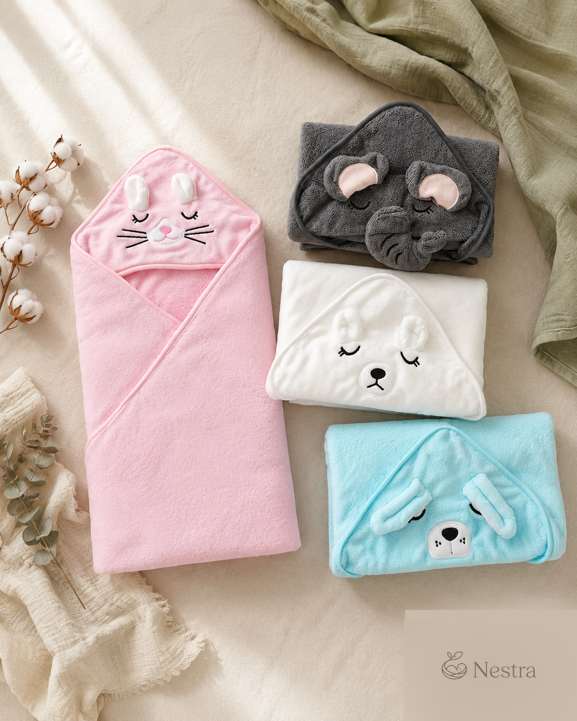 CuddleHood Towel Set of 2