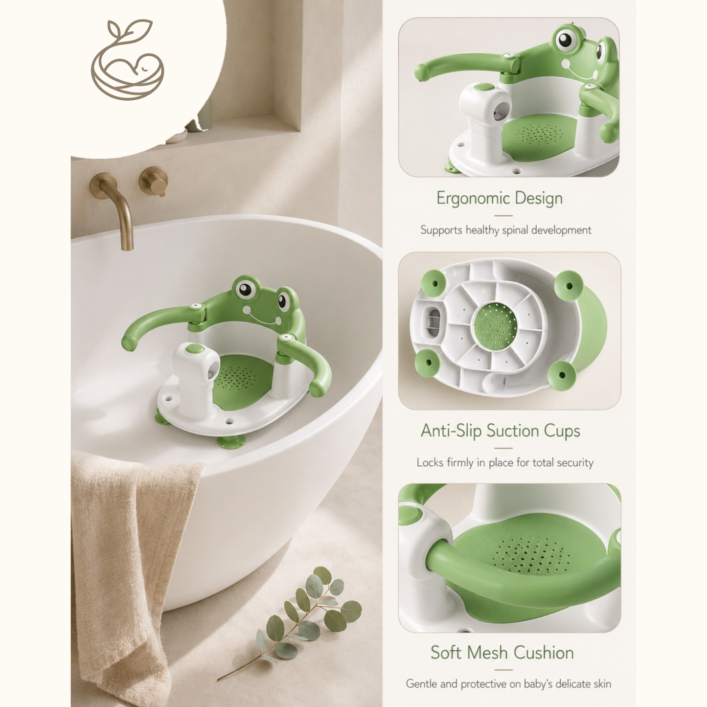 Froglit Bath Seat